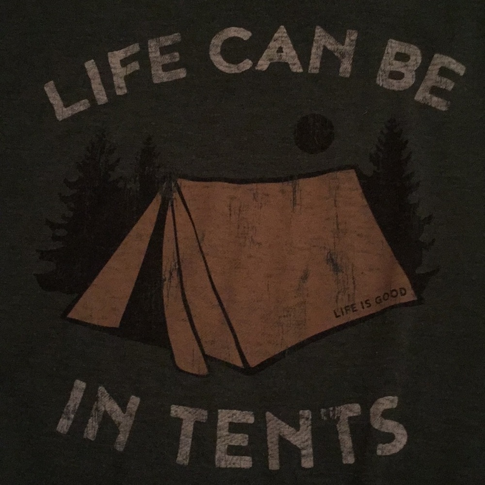 Life is good longsleeve tee